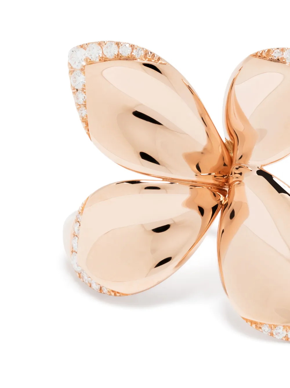 Pasquale Bruni Anello Giardini Segreti in oro rosa 18kt con diamanti | Anelli di alta gioielleria | Image 3
