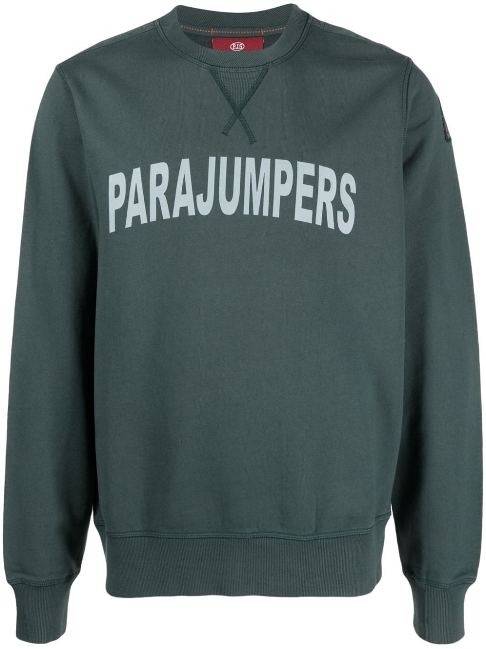 Parajumpers Caleb Cotton Sweatshirt In Green