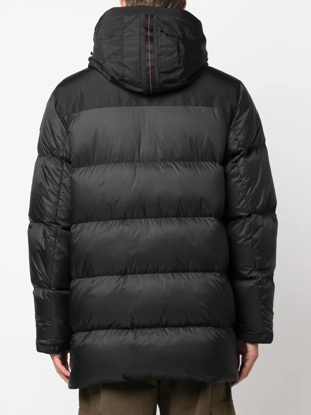 Parajumpers Logo-patch Padded Jacket In Black