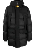 Parajumpers logo-patch padded jacket - Black