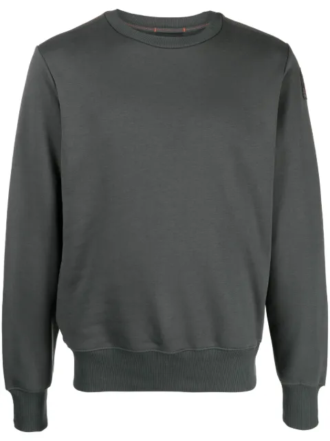 Parajumpers logo-patch jersey sweatshirt