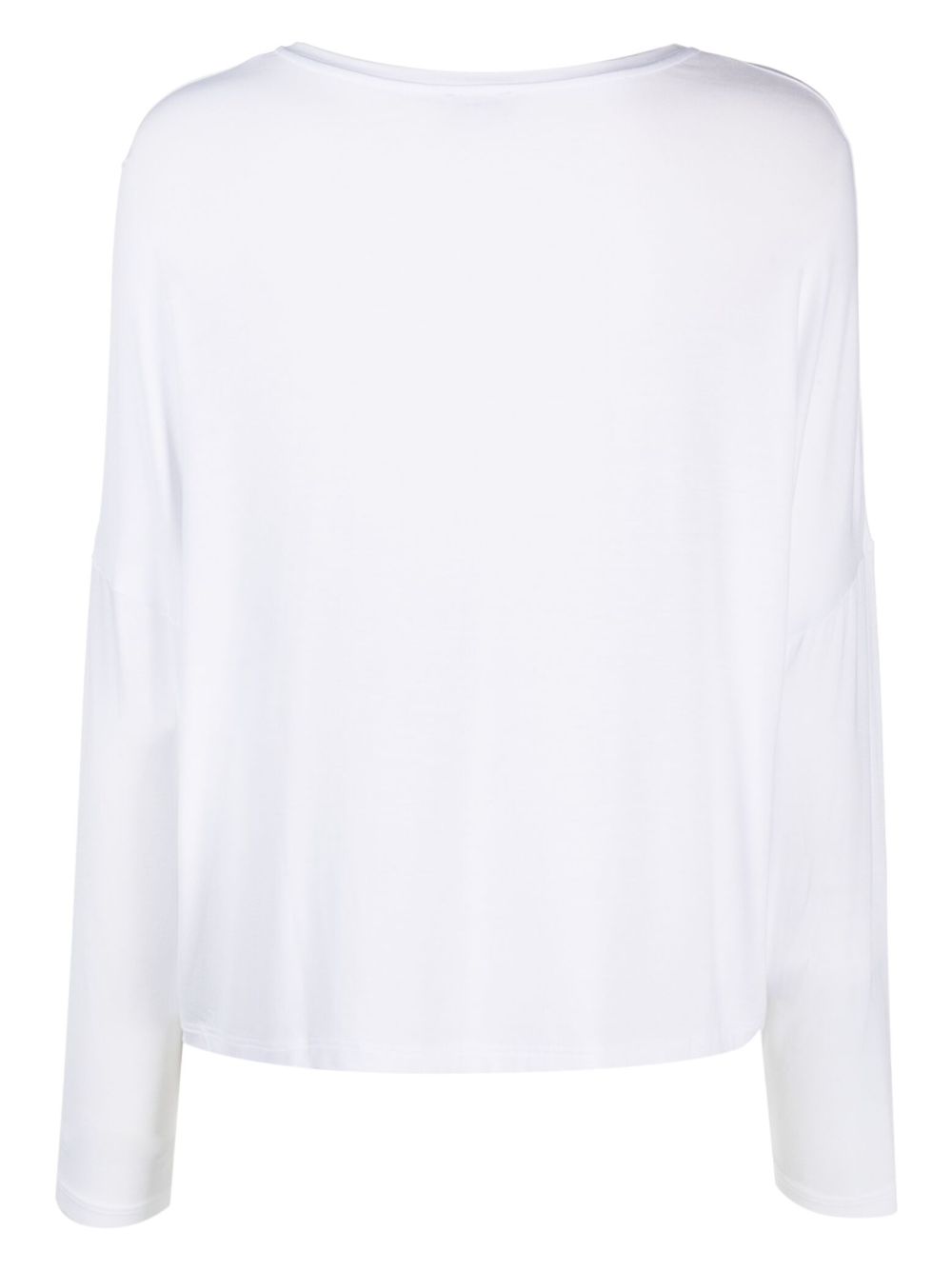 Emporio Armani T-shirt met logo applicatie - Wit