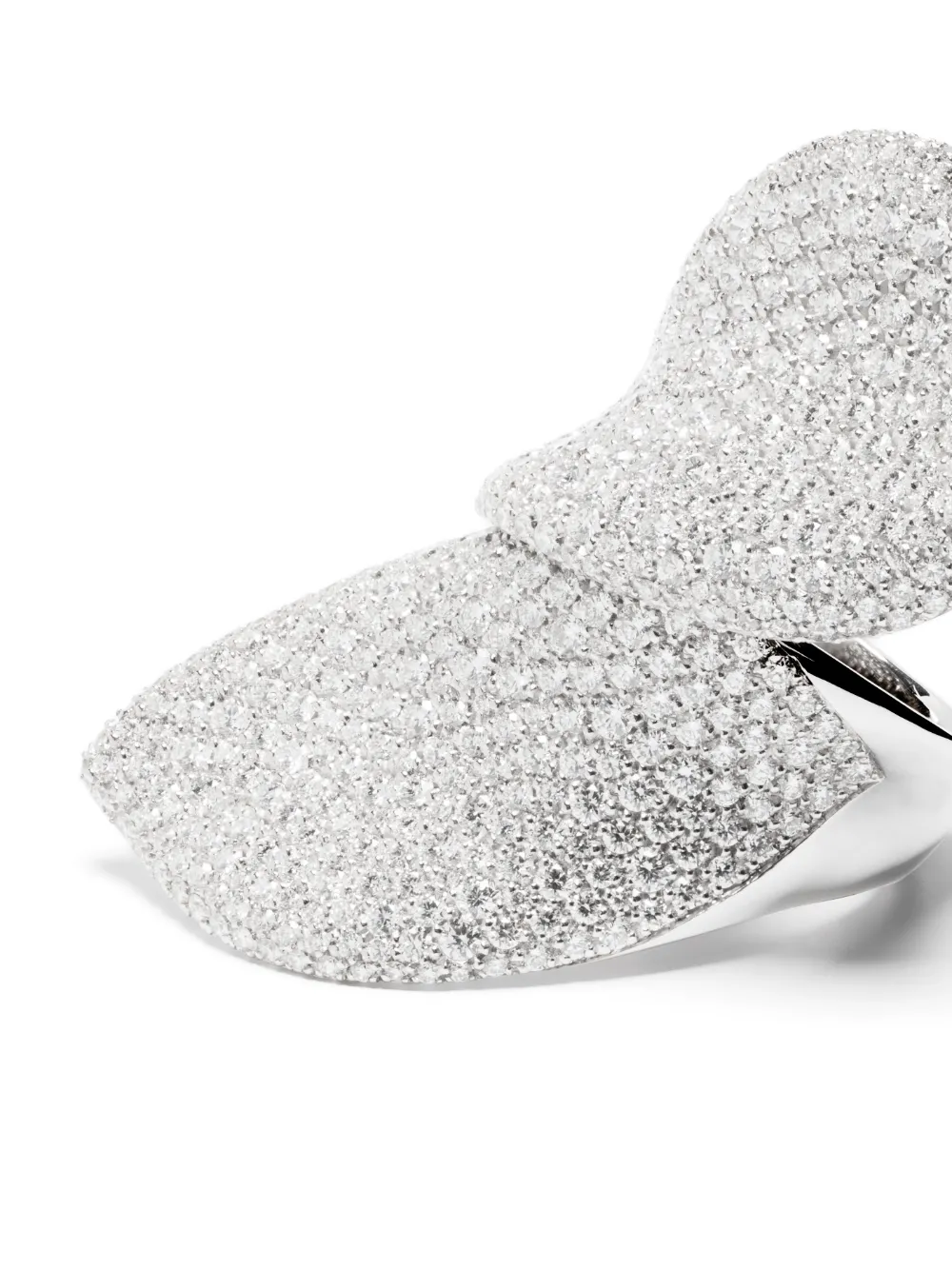 Pasquale Bruni Anello Feel in oro bianco 18kt con diamanti | Anelli di alta gioielleria | Image 3