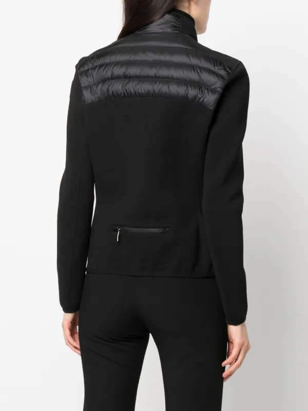PARAJUMPERS★レディース ロゴパッチ ブラックフーディパーカー PARAJUMPERS☆レディース ロゴパッチ ブラックフーディパーカー