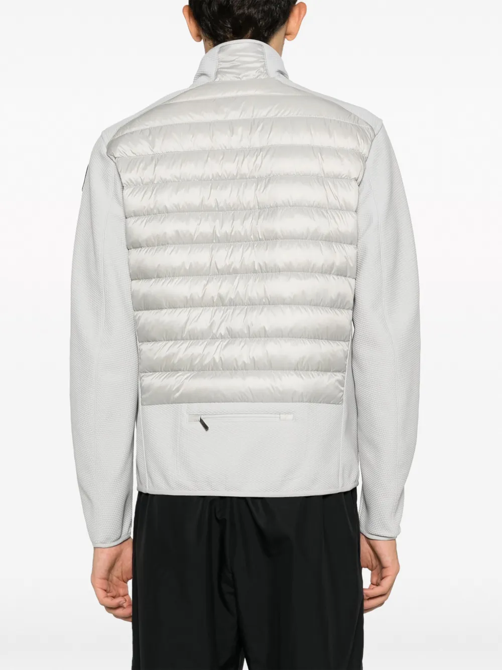 Parajumpers Logo-patch Padded Jacket In Grey