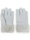 Parajumpers decorative-stitching shearling gloves - Grey