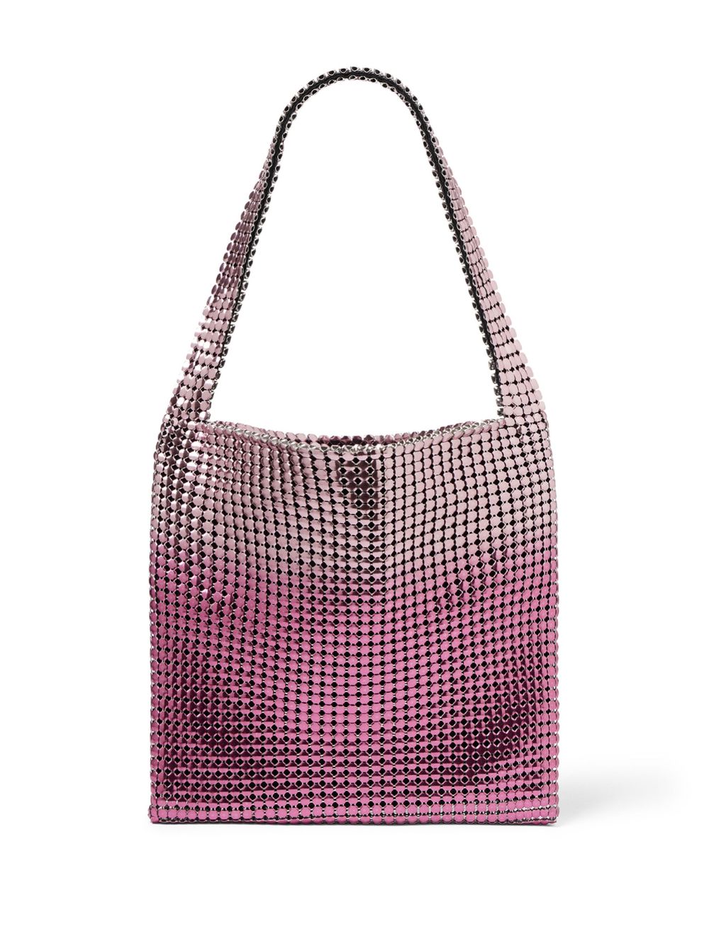 Online shopping deals for Rabanne Pixel metallic hobo tote bag Women