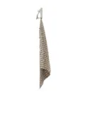 Rabanne Flow Pixel mesh drop earring - Silver