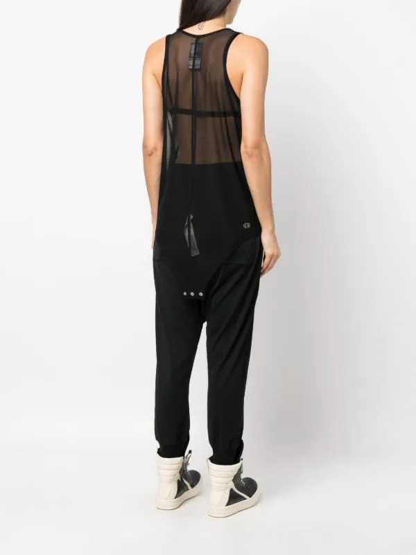 Rick Owens X Champion x Champion タンクトップ | ブラック