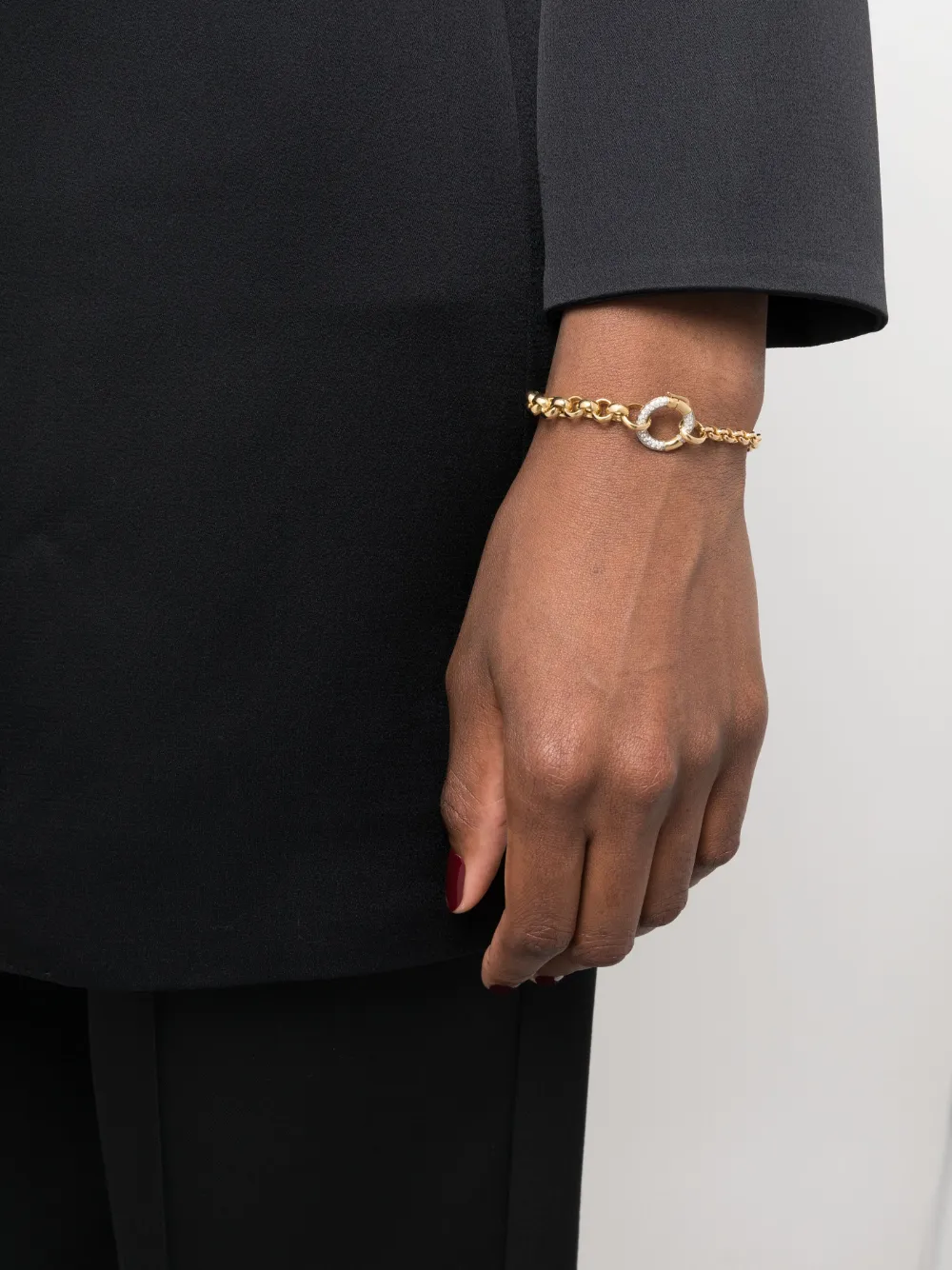 Yvonne Léon 18kt geelgouden schakelarmband