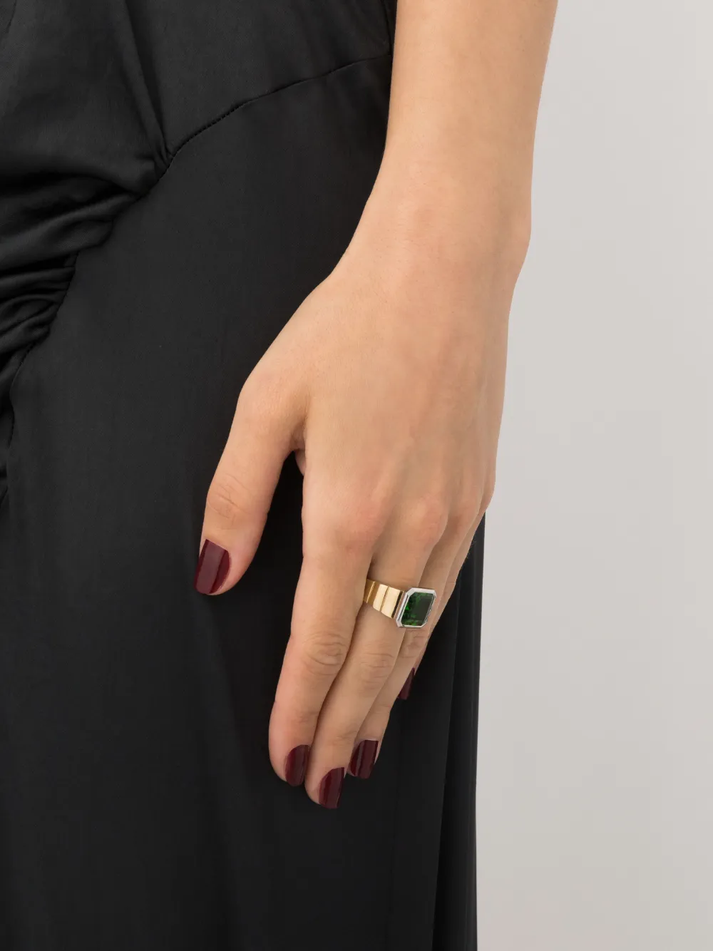 Yvonne Léon 9kt geel- en witgouden ring