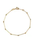 We by WHITEbIRD 14kt yellow gold Yasmine Small articulated bracelet