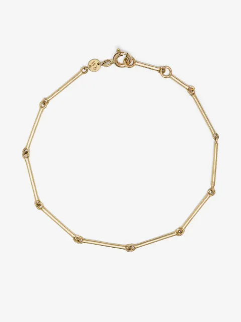 We by WHITEbIRD pulsera Yasmine Small en oro amarillo de 14kt