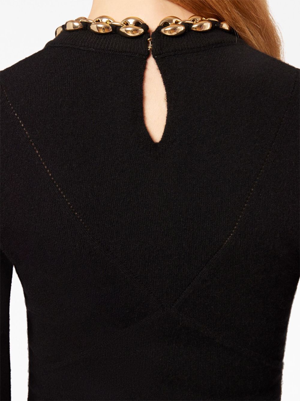 Best prices for Rabanne chain-link ribbed knitted top Women