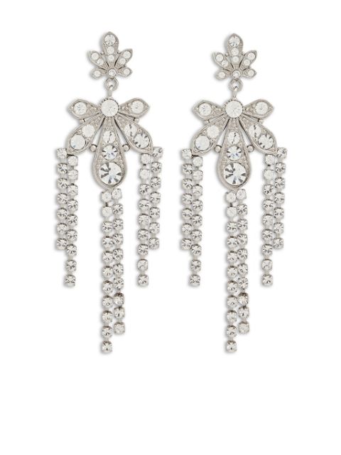 Rabanne chandelier crystal-embellished earrings Women