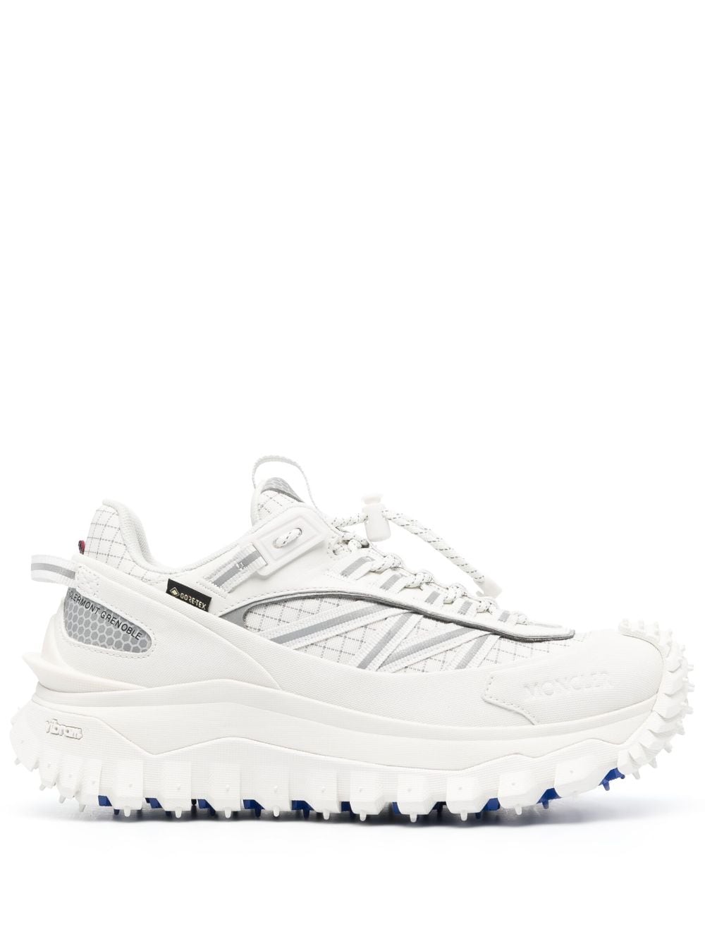 Shop Moncler Trailgrip Gtx Chunky Sneakers In White