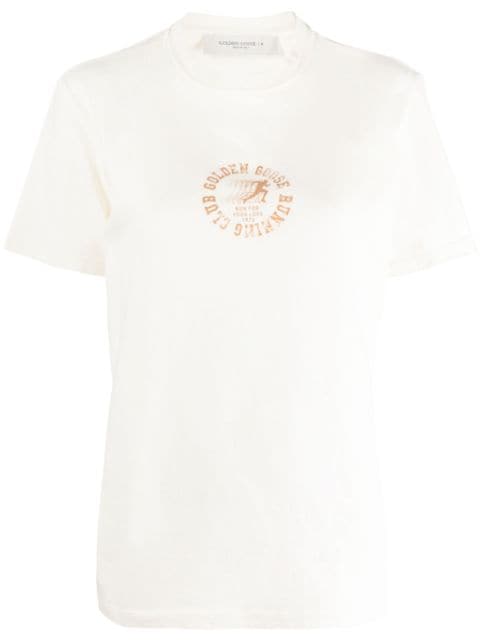 Golden Goose 로고 프린트 티셔츠
