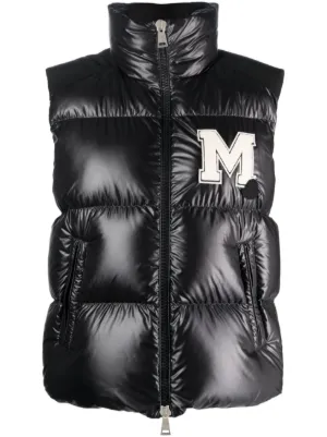 Moncler gilet fur hood 2025