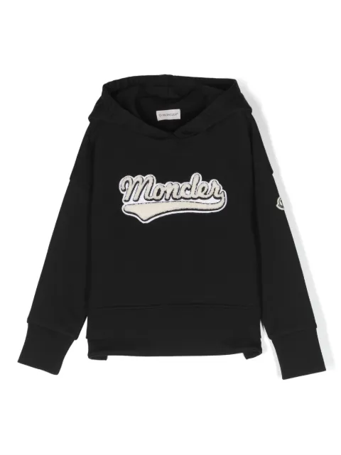 Moncler Enfant 아플리케 로고 후디