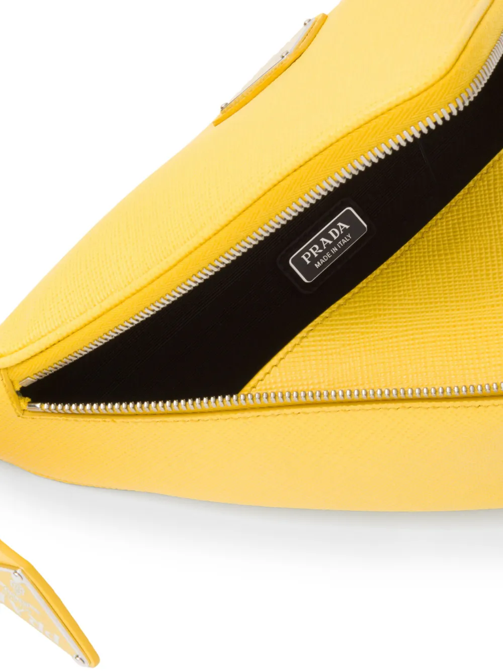 22SS PRADA イエロー トライアングル ラフィアショルダーバッグ 22SS PRADA イエロー トライアングル ラフィアショルダーバッグ