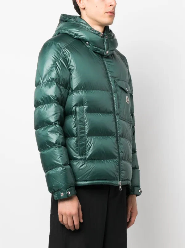 Moncler store green coat