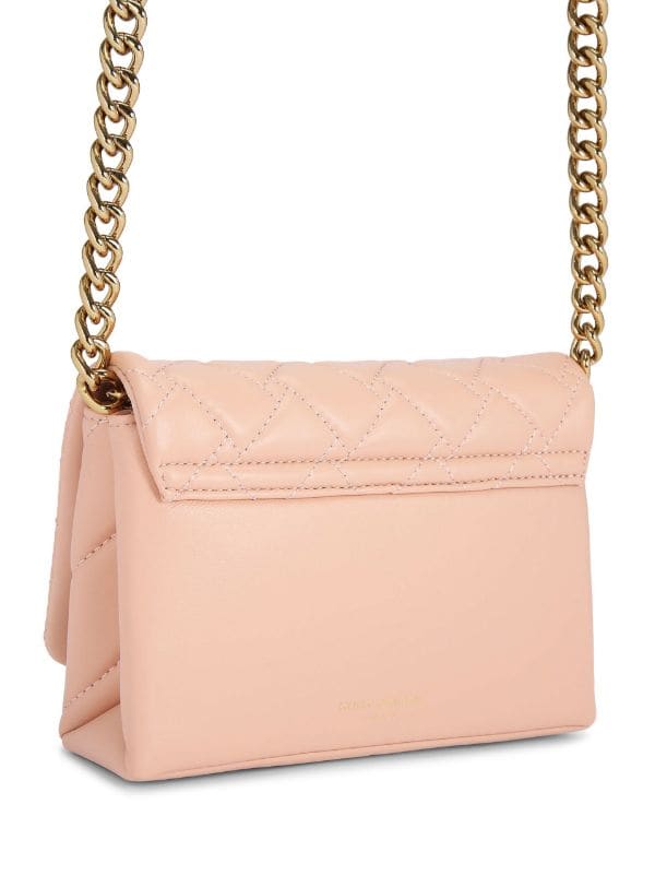 Kurt Geiger London Mini Kensington Convertible Crossbody Bag in Light/Pastel Pink