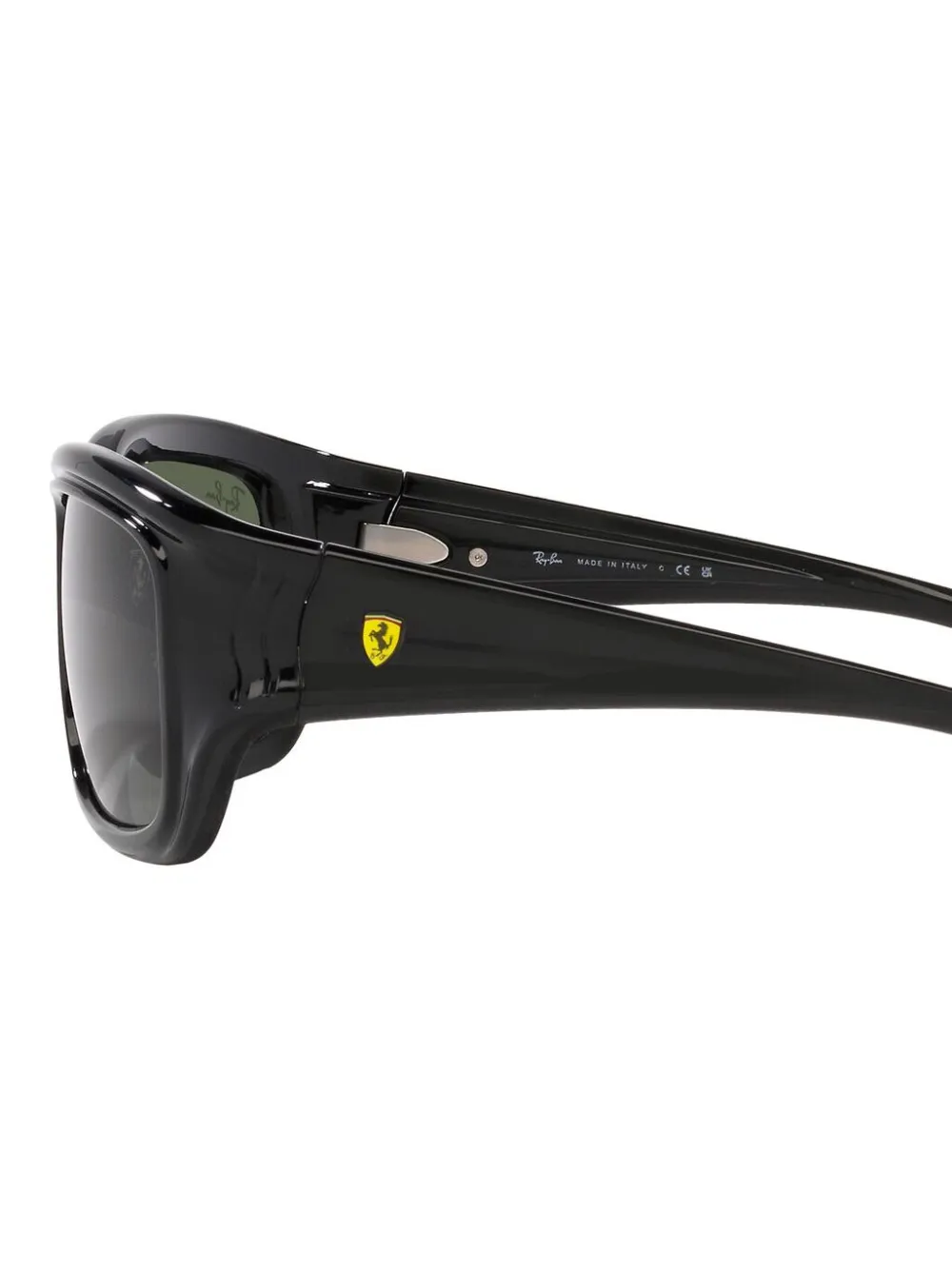 Ray-Ban Zonnebril met logoprint Zwart