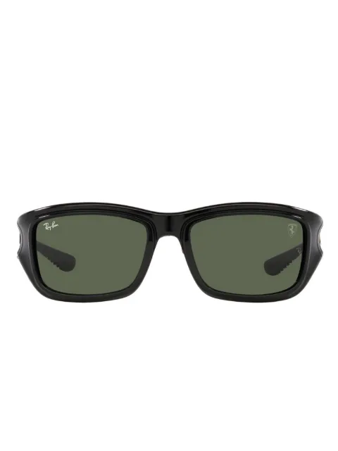 Ray-Ban lentes de sol con logo estampado