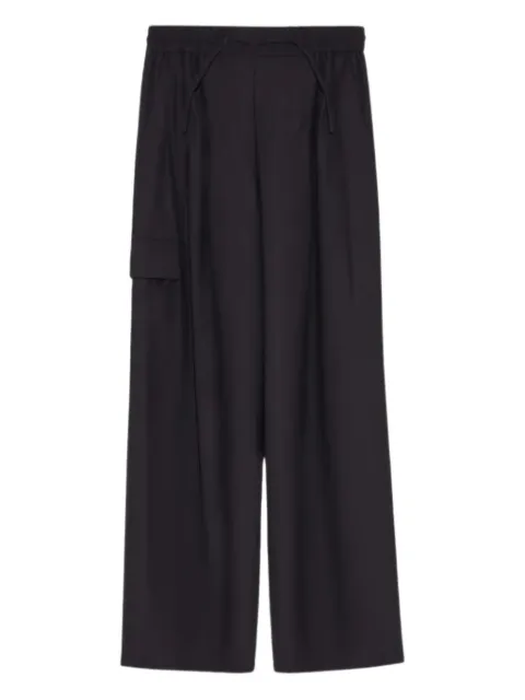 Yves Salomon cargo drawstring trousers