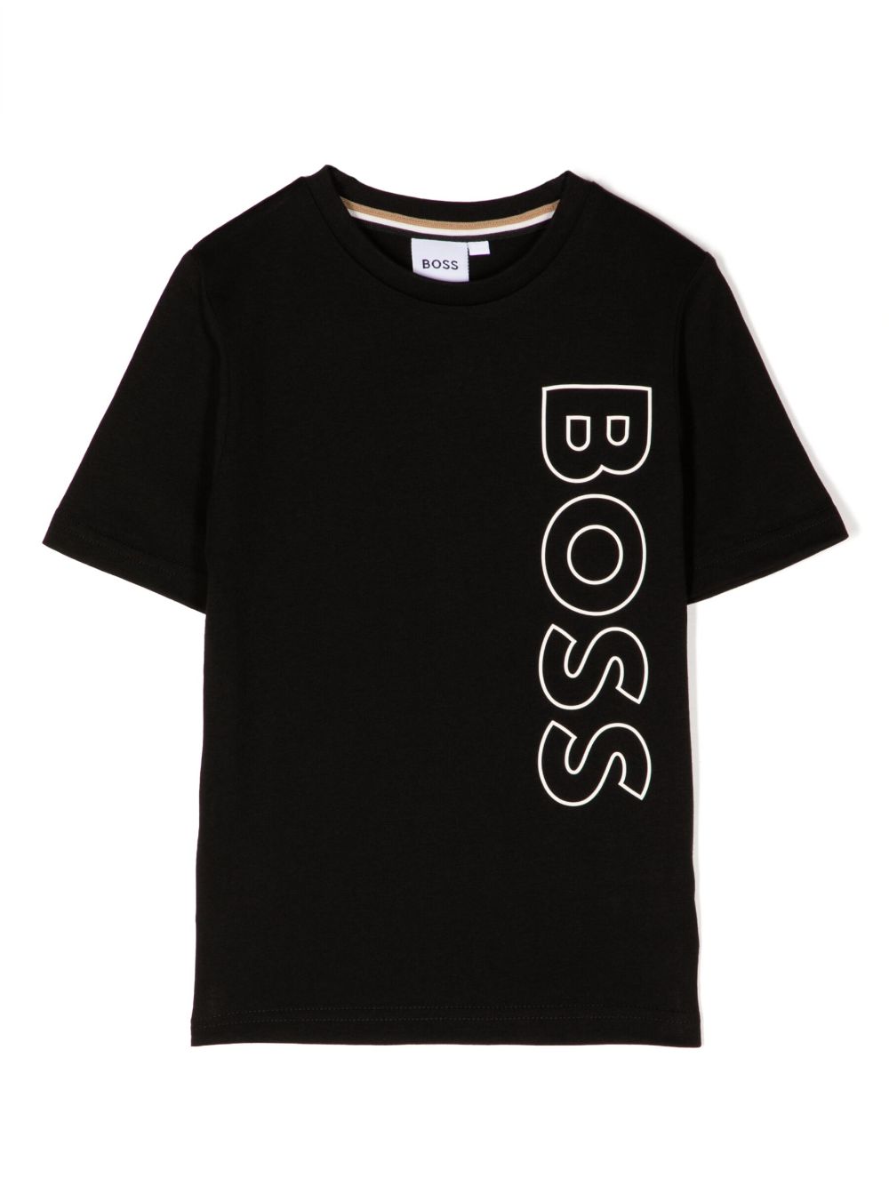Image 1 of BOSS Kidswear logo-print crew-neck T-shirt