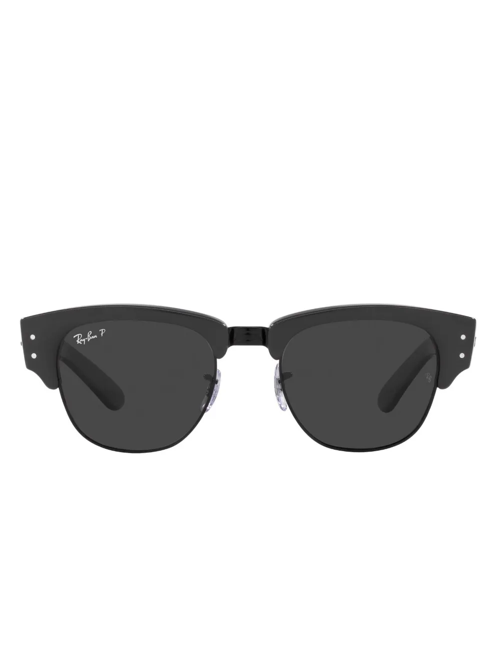 Mega Clubmaster logo-lettering sunglasses