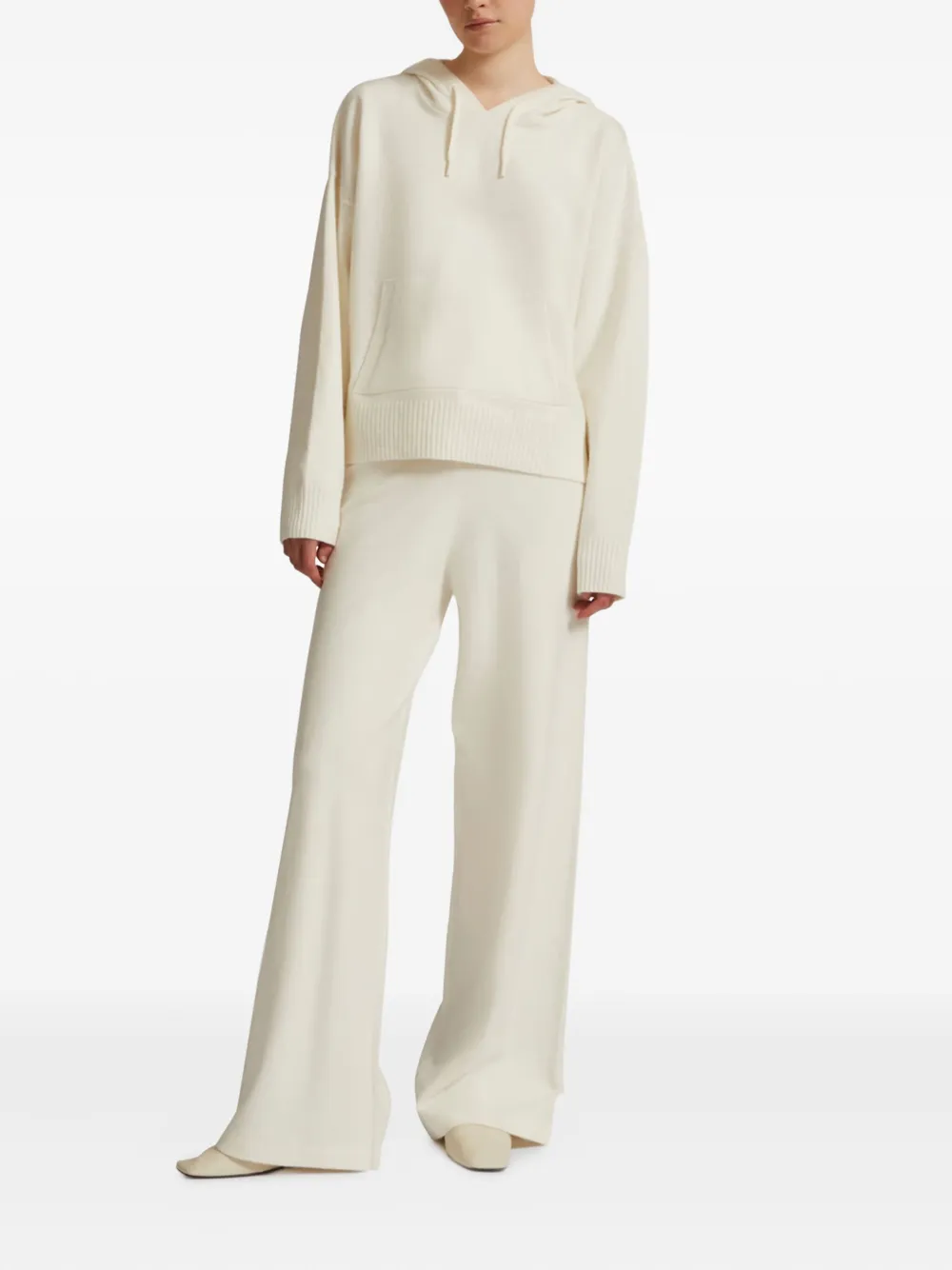 Yves Salomon hooded pocket sweater | Knitted Sweaters | Image 2
