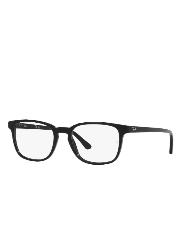 Ray-Ban スクエア眼鏡フレーム | ブラック | FARFETCH JP