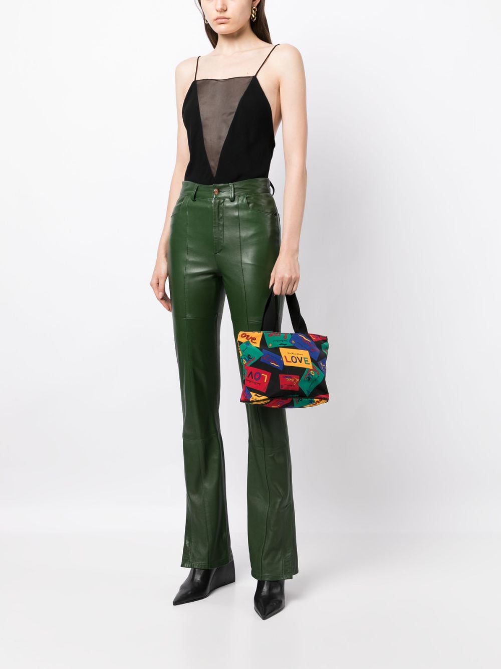 Saint Laurent Pre-Owned Love shopper - Zwart