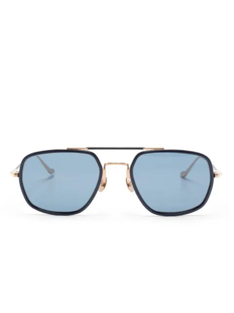 Matsuda tinted-lenses pilot-frame sunglasses 