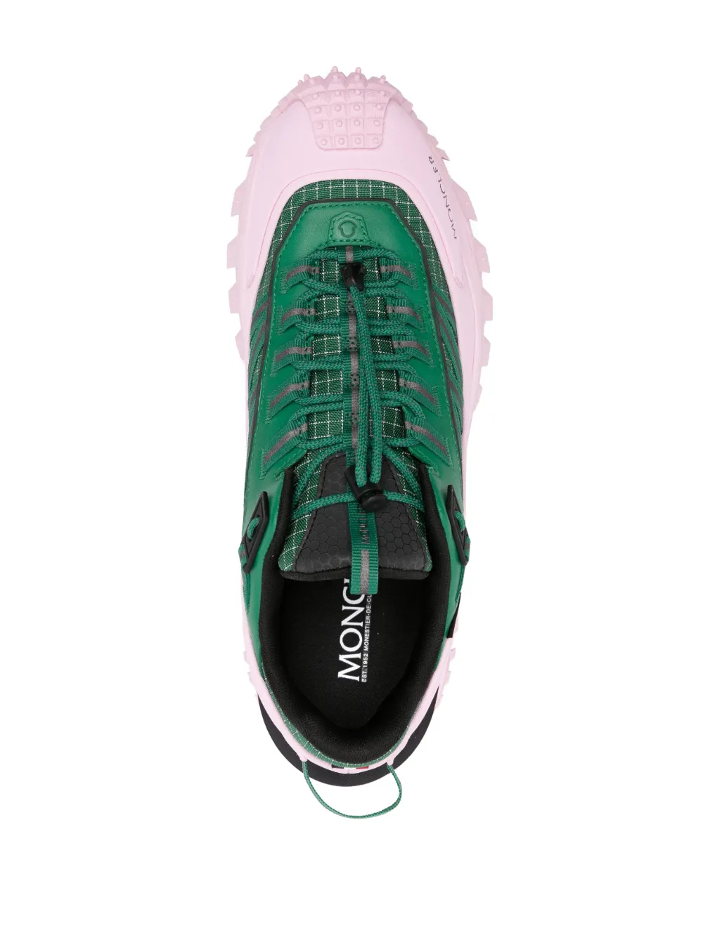 【関税＆送料込み】Moncler Pink Sneakers Moncler Women's' Trailgrip Low Top Sneakers in Pink | LN-CC®