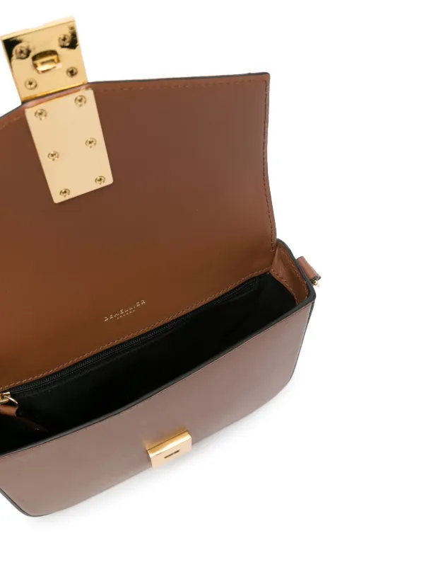 【DEMELLIER】The Vancouver 英王室御愛用 クロスボディ Bag The Small Vancouver | Black Smooth | DeMellier