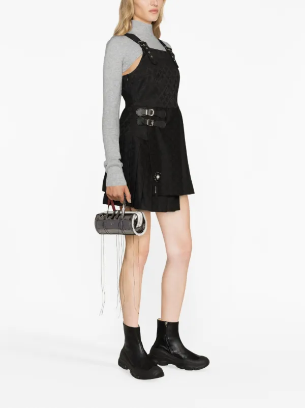 DENTRO Anona metallic leather Crossbody Bag Farfetch