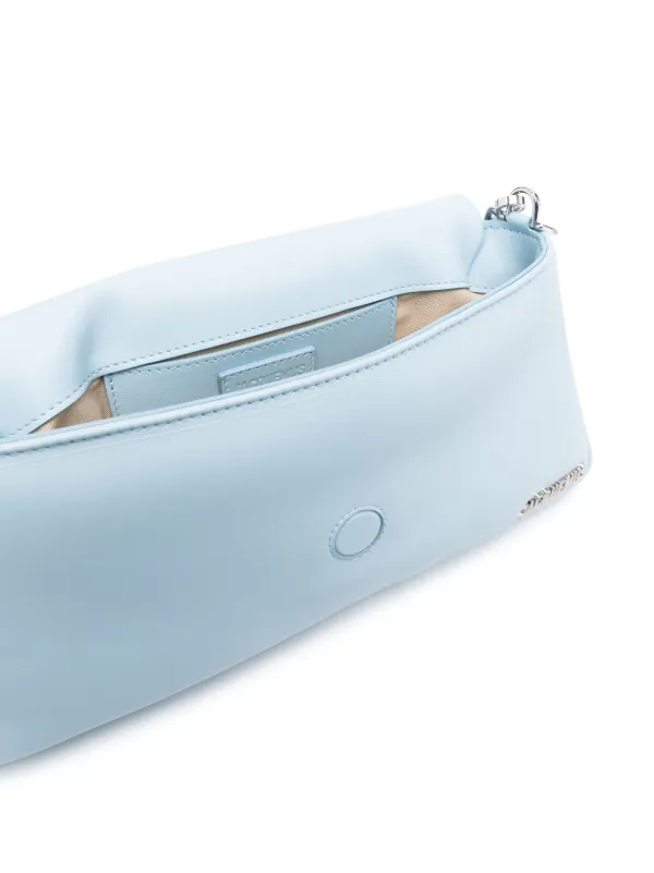 Jacquemus Le Bambimou Leather Shoulder Bag | Blue | FARFETCH JO