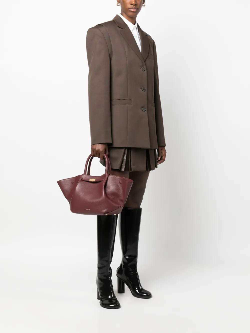 DeMellier The Midi New York shopper - Rood
