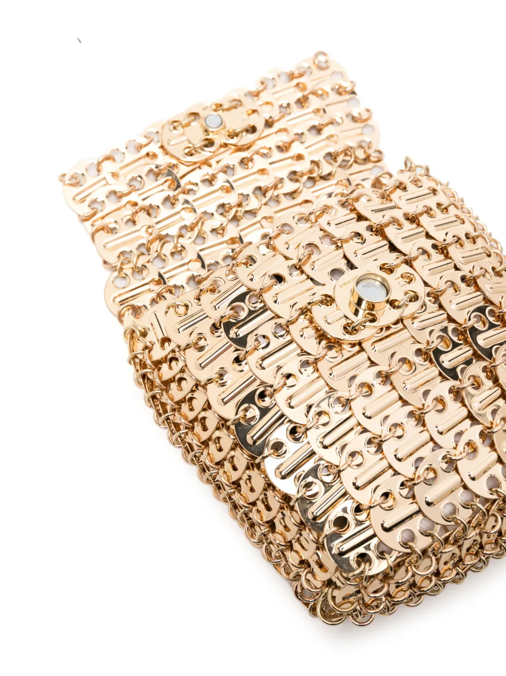 Rabanne 1969 Micro Chainmail Bag In 金色