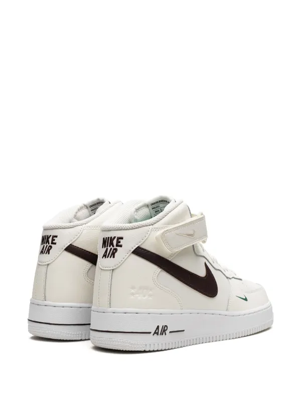 Nike Air Force 1 '07 LV8 40th anniversary trainers in white and black