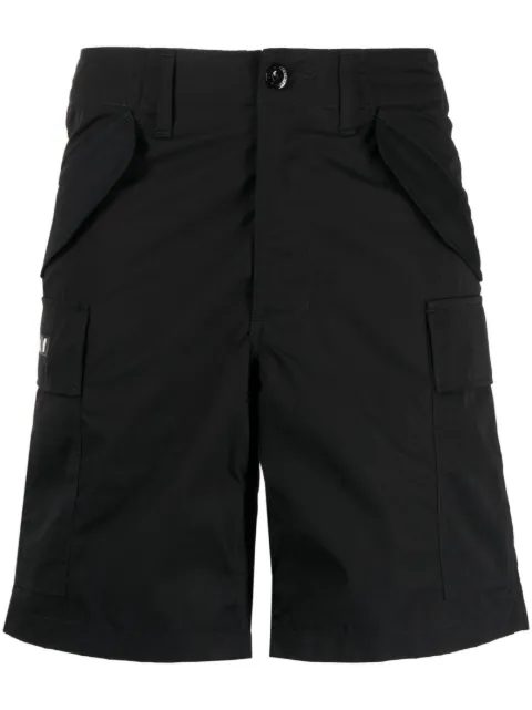 WTAPS logo-patch cargo shorts