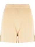 JOSEPH high-waist stretch shorts - Neutrals