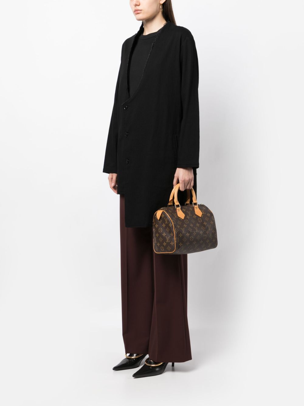 Louis Vuitton Speedy 30 Brown Cloth ref502450  Joli Closet