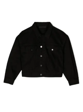 Essentials fear of shops god black denim jacket