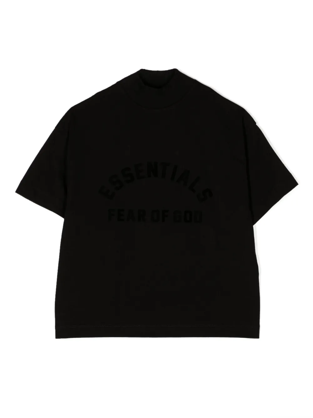 fear of god essentials メッシュTシャツ 黒-