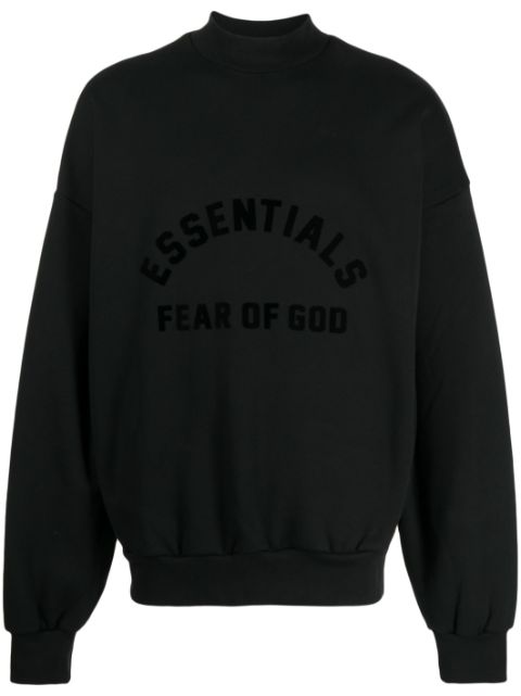 FEAR OF GOD ESSENTIALS - logo-print cotton-blend jumper