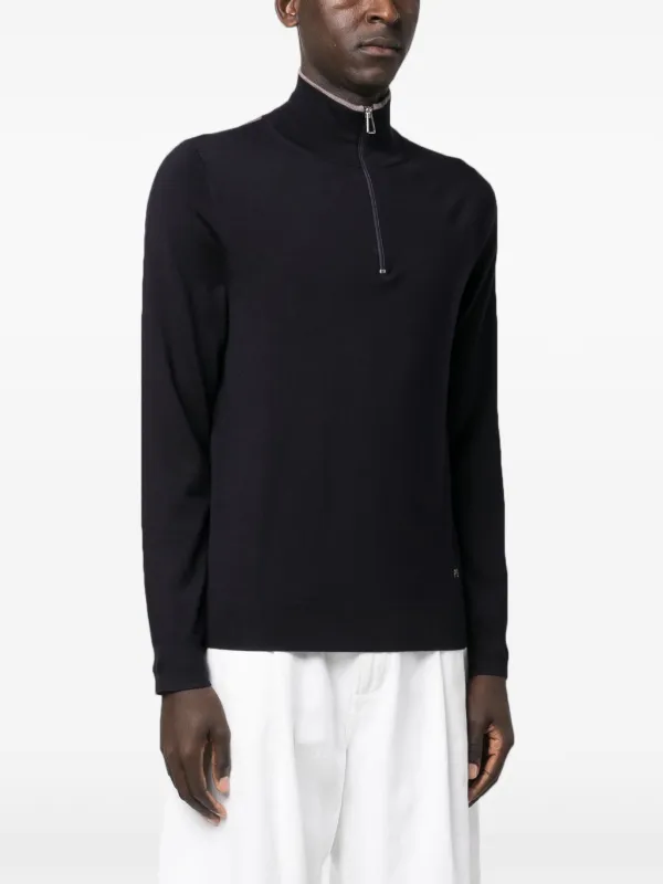 Chemise Paul Smith Mainline Manches Longues - Taille M, Rayée Bleue, Neuve Avec étiquettes