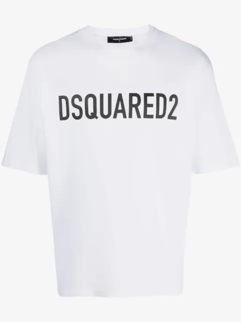 DSQUARED2 logo-print cotton T-shirt